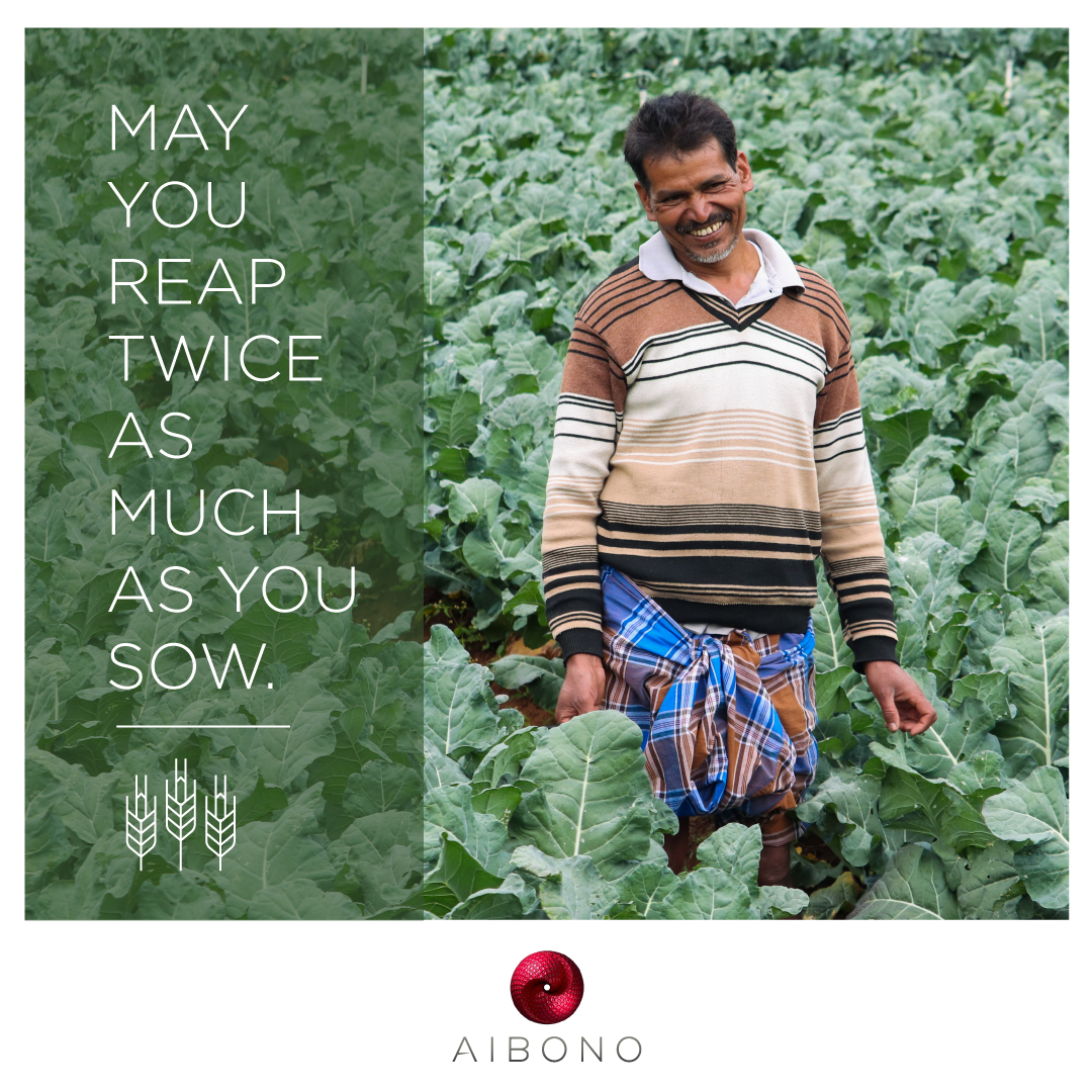 AibonoWorld's tweet photo. This festive season, may you have a harvest that reaches new heights. AIBONO and our farmer clan wish you all a joyous Makar Sankranti and Pongal! https://t.co/UWHnpsXOrr