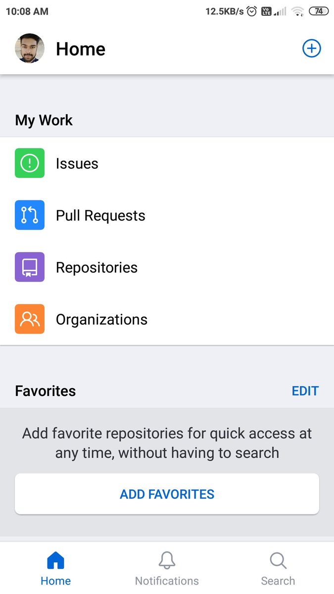 chetanbhatias's tweet image. Now manage your GitHub on mobile. 👆
Everything is available for fingers.
Android app is available for beta users.
It's amazing 😀
Thanks @github 👍
#github #githubmobile #githubandroid #githubapp #githubandroidbeta