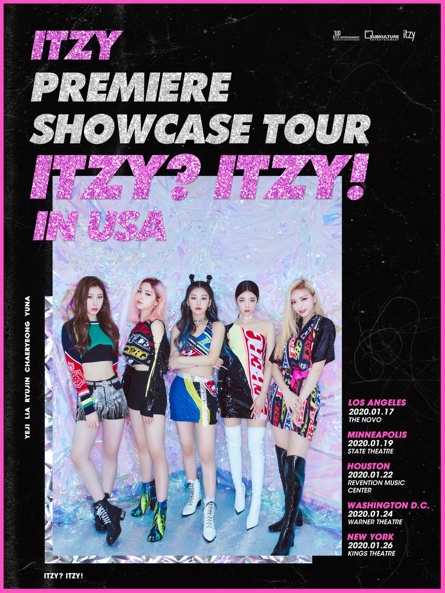 webbylinster's tweet photo. HI BBYS! SubKulture Entertainment and I are giving away 3 pairs of P4 tickets to each #ITZYinUSA show! To enter:
1) Follow me &amp; @SubKultureEnt
2) Like &amp; RT
3) Reply w/ which city you want to attend!
Ends 1/16 at 12PM PST! For tickets to see ITZY, visit https://t.co/jEoBVB4Lmm 💕 https://t.co/e6K74mq6TP