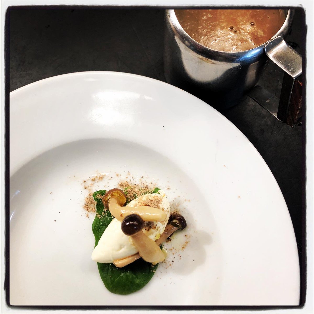 ParlourUK's tweet photo. Seasonal Set Menu this Week Includes..
Smoked Salmon Mousse, Celeriac &amp; Mustard
Glazed Goats Cheese with Honey &amp; Hazelnuts
Portobello Mushroom Soup with Javier’s Favourite Sherry
Wheat Meat with Oranges, Butternut Squash &amp; Seeds
Turkey Schnitzel -&amp; other goodies.. https://t.co/m301W38XvV