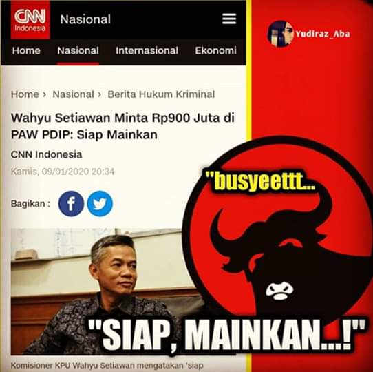 RaisaTjokrodnta's tweet photo. #SiapMainkan modus yg terbiasa mrk jalankan, tidak aneh menjadi partai pemenang Pemilu 2019 yang carut marut dan penuh kecurangan.
#SayNo2PDIP https://t.co/58DG9hU2Sj