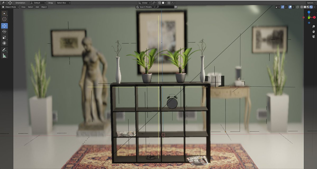 satishgoda's tweet image. I am totally digging @Blender_Kit. I made this scene in a relatively short time just using the free models available as part of blenderkit.com #b3d #assetlibrary