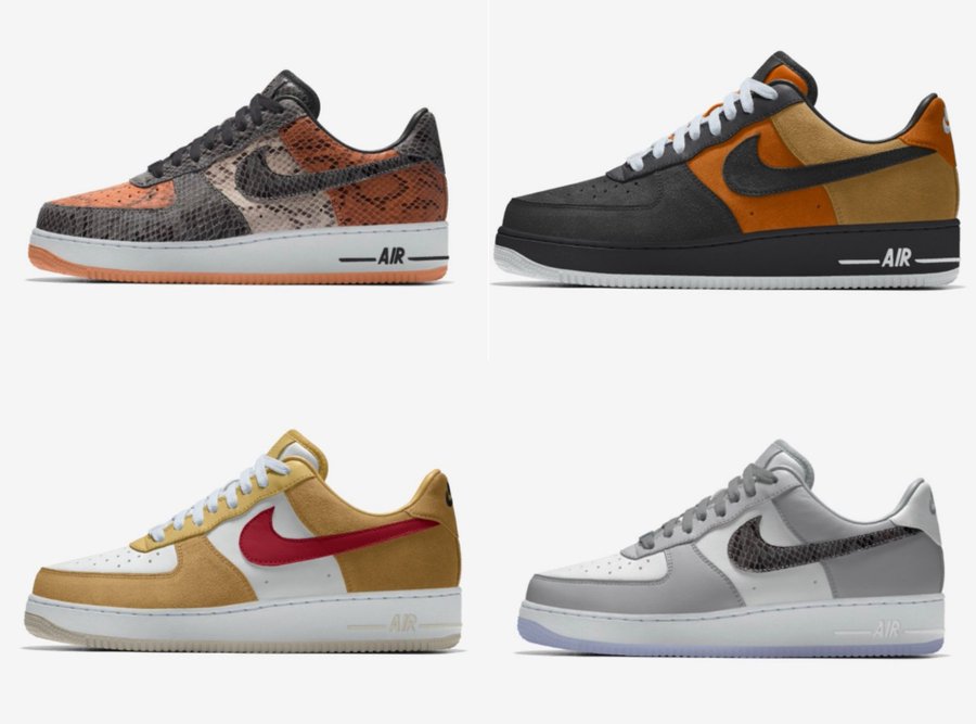 Here's some Air Force 1 unlocked ideas for you bozos : r/NikeByYou