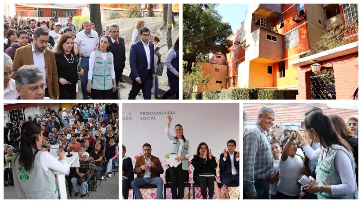 GobCDMX's tweet photo. La Unidad El Rosario, en @AzcapotzalcoMx, estuvo olvidada por años.
Por el derecho a la vivienda digna, nosotros tenemos el compromiso de rescatarla.
Como parte del programa #RIPUH, @ProsocCDMX y la alcaldía intervendrán 72 edificios. 🏢 #CiudadDeDerechos https://t.co/KWx7Y5GJJb