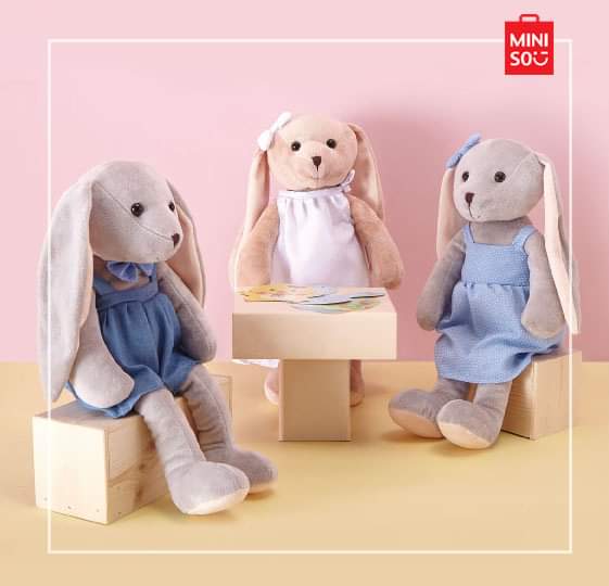 miniso rabbit doll