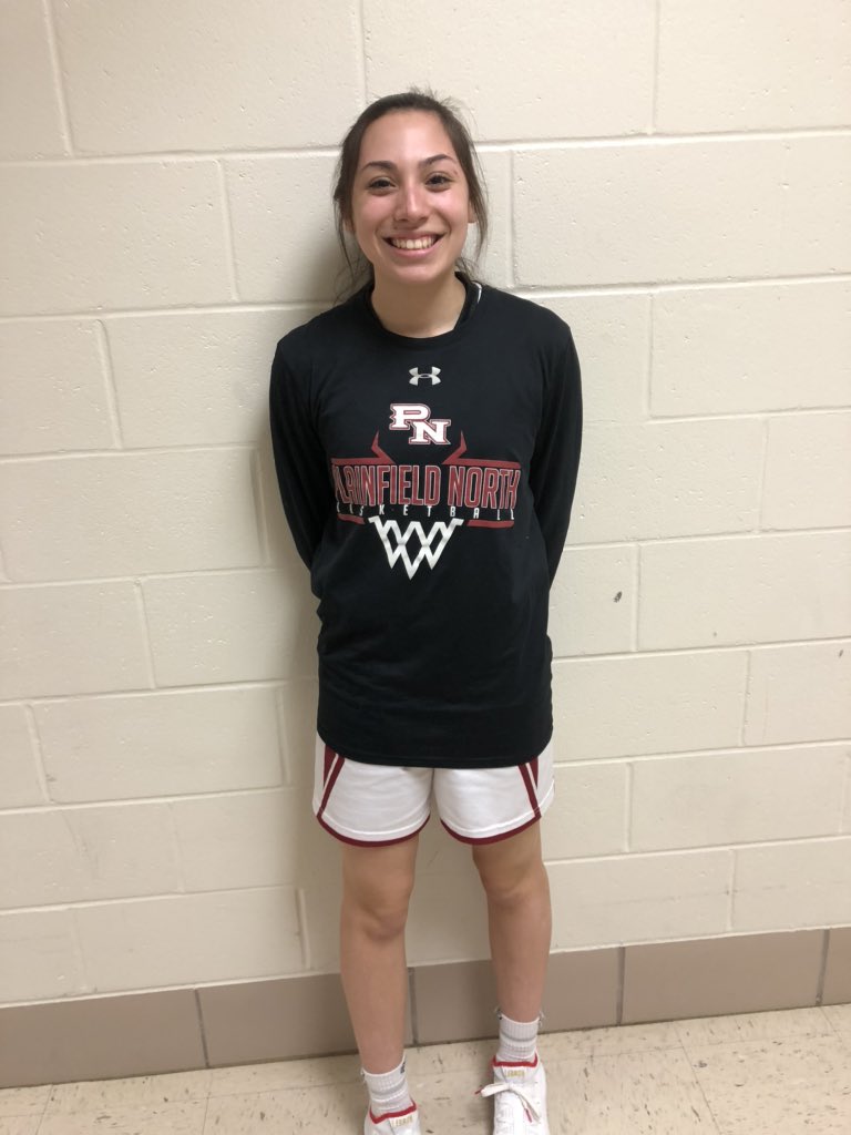 PNHSAD's tweet photo. Congratulations to Girls Basketball player Lexie Hernandez.  Lexi tonight connected on her 100th 3 point shot!  She is the first girl in Tiger history to hit 100 3 pointers. https://t.co/e5oTcQGR2u