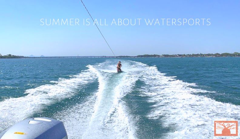 boabboats's tweet photo. Summer is all about Watersports! Have an exhilarating weekend by hiring our Sportsrider with the Ultimate Sports Pack. Your family will love it! ☀️🐠🚤 #boabboats #boathire #boating #boatingaustralia #fishing #swimming #queensland #newsouthwales ##goals https://t.co/2c8MPcC63Q