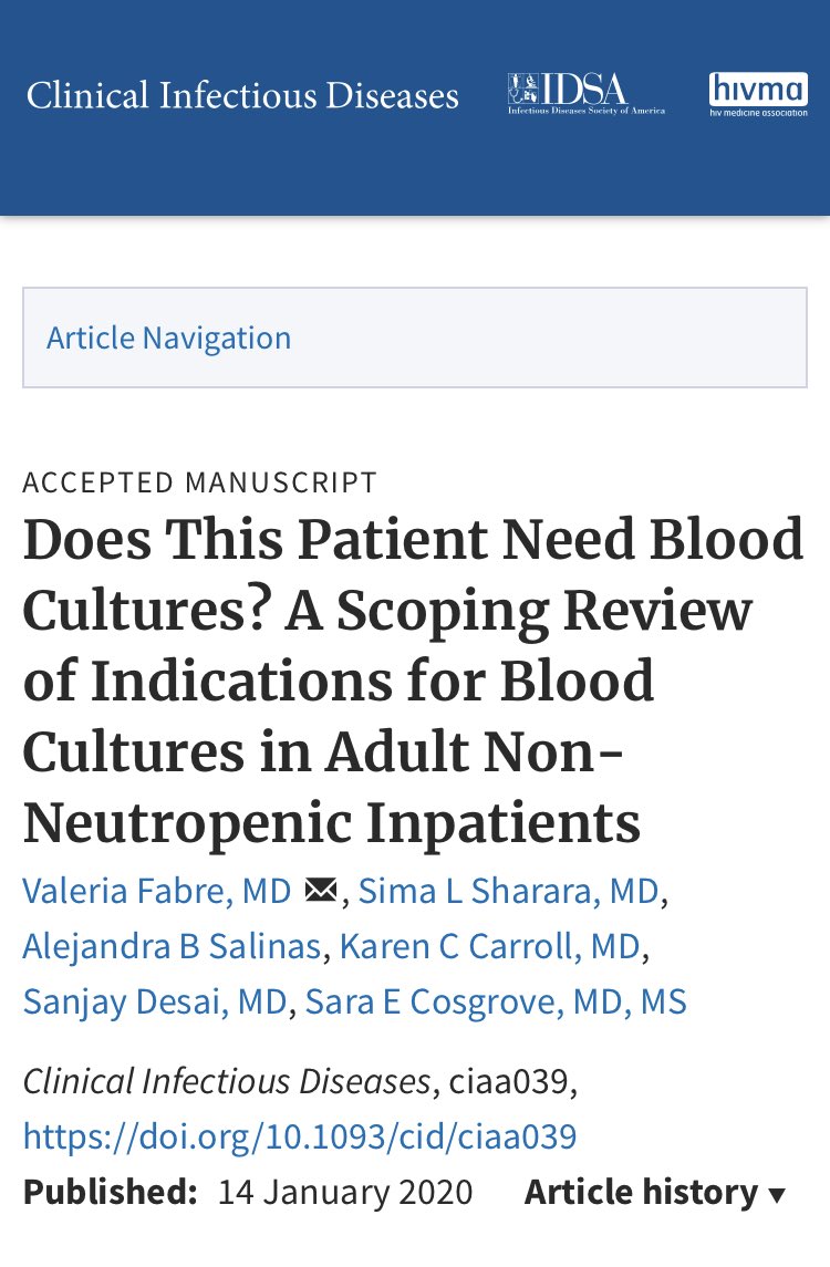Johns Hopkins Hospital Antimicrobial Stewardship (@jhh_asp) on Twitter photo A must read to use blood cultures wisely <a href="/sanjayvdesai/">Sanjay Desai</a> <a href="/OslerResidency/">The Osler Medical Residency</a> @ssharara2 <a href="/ValeriaFabreMD/">Valeria Fabre</a> A must read to use blood cultures wisely <a href="/sanjayvdesai/">Sanjay Desai</a> <a href="/OslerResidency/">The Osler Medical Residency</a> @ssharara2 <a href="/ValeriaFabreMD/">Valeria Fabre</a>