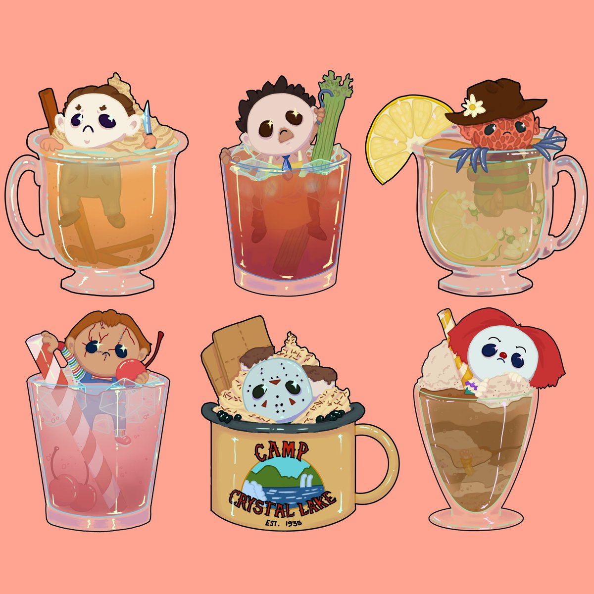 stephmayton's tweet photo. 🌒🌕🌘 Hey! It’s #PortfolioDay
I’m Steph and I enjoy creating #spooky, #cute and sometimes #creepycreatures. 
✨https://t.co/eQUe8u7IiE✨ https://t.co/GfE4jAHgdN