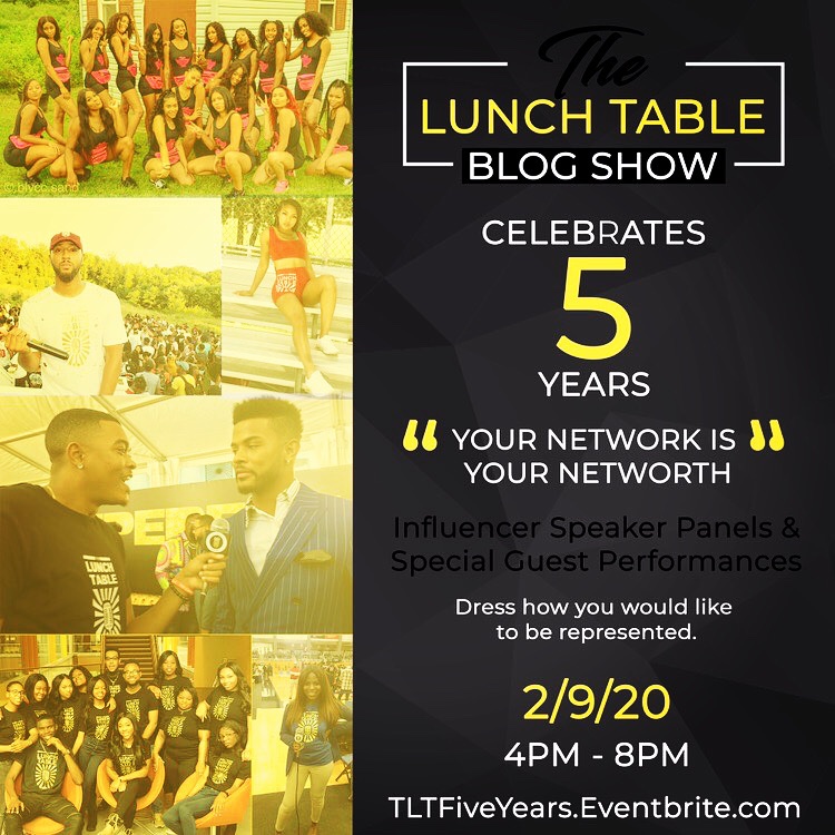 ayegarvin's tweet photo. On Feb 9th @TLTBlogShow is celebrating 5️⃣ Years of life 🙌🏽
We want to celebrate with a networking event/day party with special guest influencer panels, give aways and more ! 
Get your early bird tickets now in the @tltblogshow bio 👀 https://t.co/UKGE0t6vqK