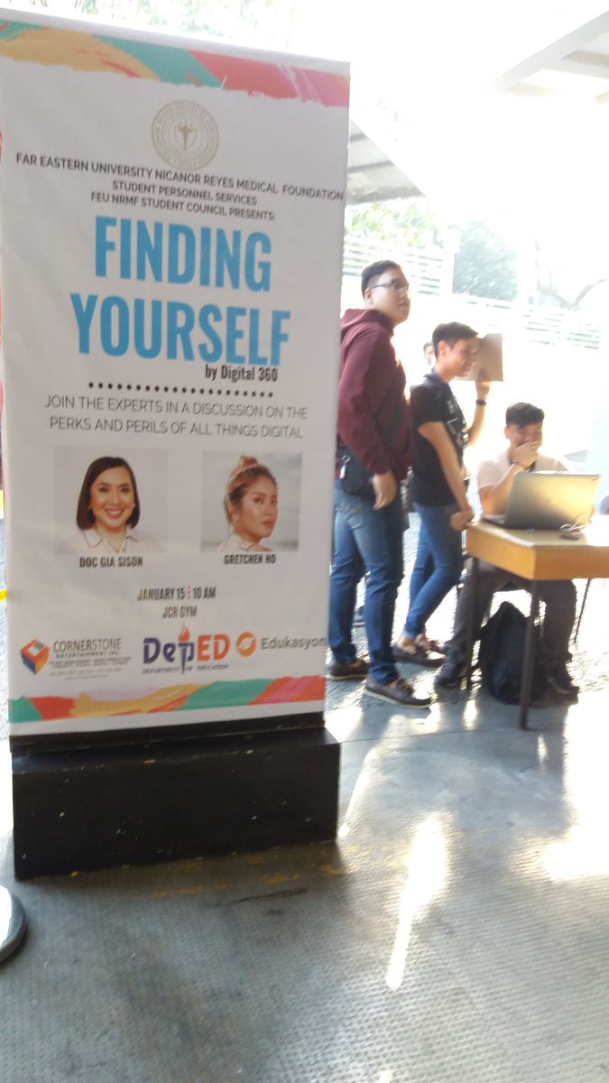 0101rogie's tweet photo. @Digital360PH all set for the Finding Yourself at FEU-NRMF #findingyourselfFEU-NRMF https://t.co/aDz3wS5Zht