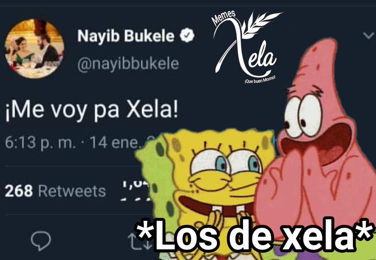RicarmY2K's tweet photo. @nayibbukele Dicen los de xela https://t.co/ldmS7jgsDb