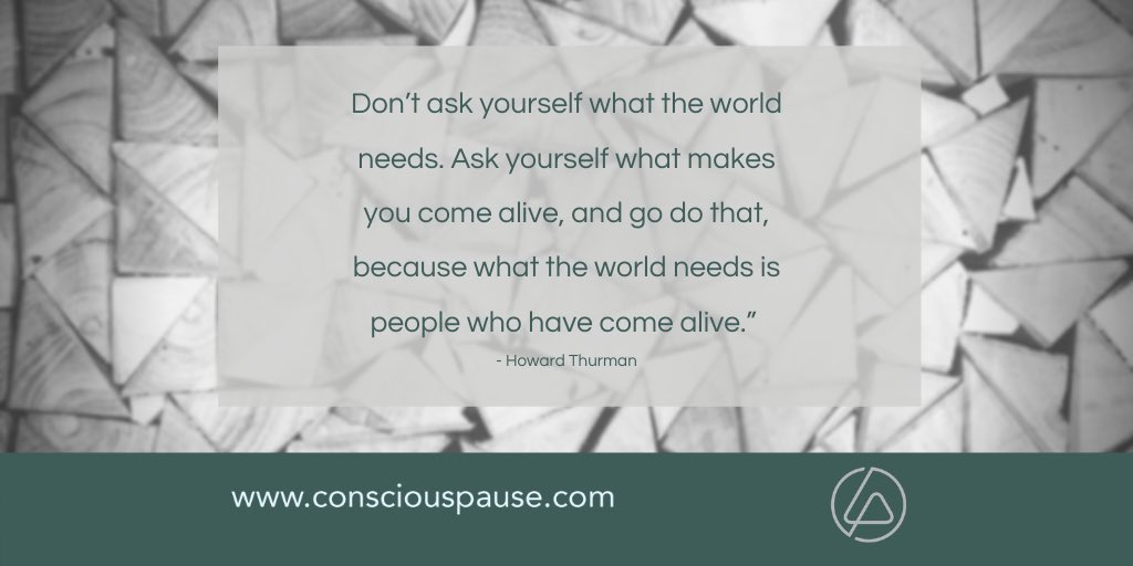consciouspause's tweet photo. What makes you come alive?    #sabbatical #slowdown #consciouspause #tuesday #pause #support #agoodlife https://t.co/4wPmhsvXXN
