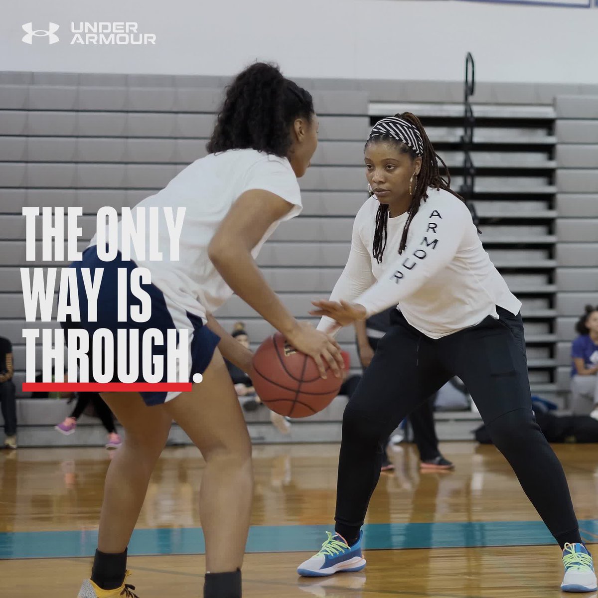 We know it won’t be easy. We know it’s going to take everything we’ve got. We know. #TheOnlyWayIsThrough #TeamCurry #ProSkillsBasketball #PSBEliteGBB