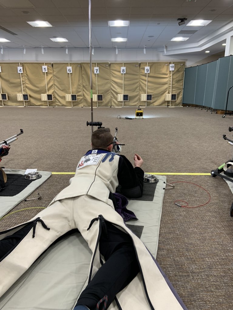 Lancaster_Rifle's tweet photo. Lancaster Riflery wins 1150-1143 over Pioneer lead by veteran marksman Kelly Setter 290 &amp; Nick Seth 288 #LancAthletics https://t.co/GOD9t9fIWP