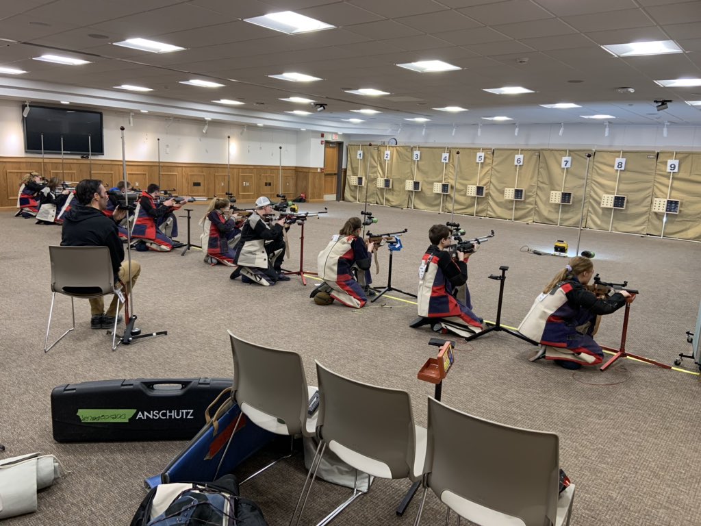 Lancaster_Rifle's tweet photo. Lancaster Riflery wins 1150-1143 over Pioneer lead by veteran marksman Kelly Setter 290 &amp; Nick Seth 288 #LancAthletics https://t.co/GOD9t9fIWP