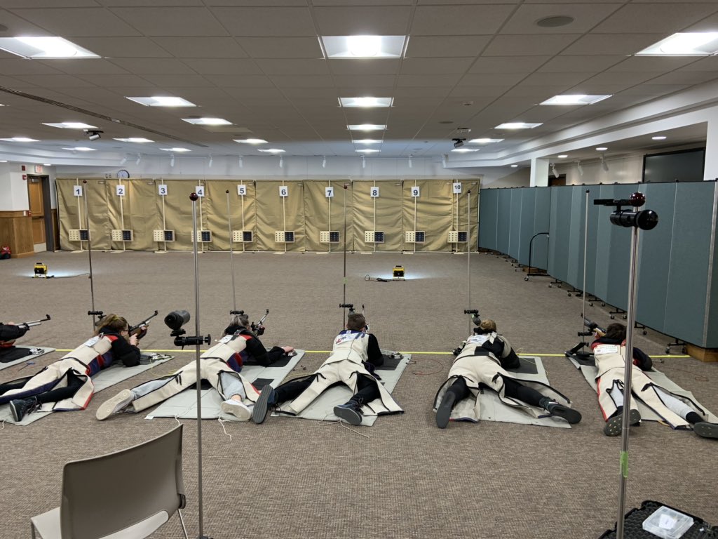 Lancaster_Rifle's tweet photo. Lancaster Riflery wins 1150-1143 over Pioneer lead by veteran marksman Kelly Setter 290 &amp; Nick Seth 288 #LancAthletics https://t.co/GOD9t9fIWP