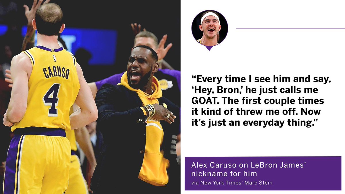 caruso and lebron