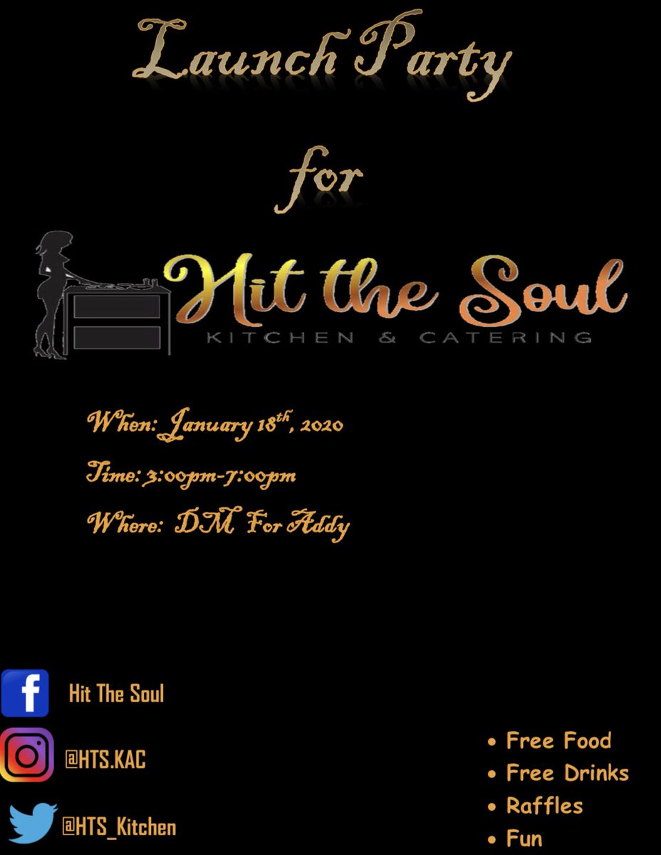 HTS_Kitchen's tweet image. I’m beyond excited!! 4 days away!!!! 

DM for Address 

Raffle prizes being announced Thursday so be on the lookout. 

#Ssu #SouthernNotState #SCAD