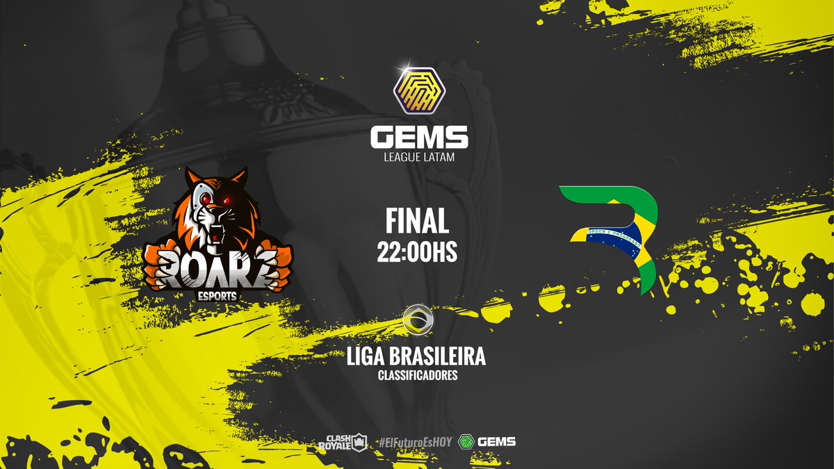 #GLB | Classificatória 🇧🇷

¡Junte-se ao vivo AGORA!
▶️ youtu.be/0Ky_tnMVmTw

Bracket #2
GRAN FINAL

O vencedor vai para a liga!

<a href="/roarzesports/">Roarz</a>
🆚
@RysixBrasil

Batalhas [AO VIVO]
📺 @guzzogames

#LigasNacionales