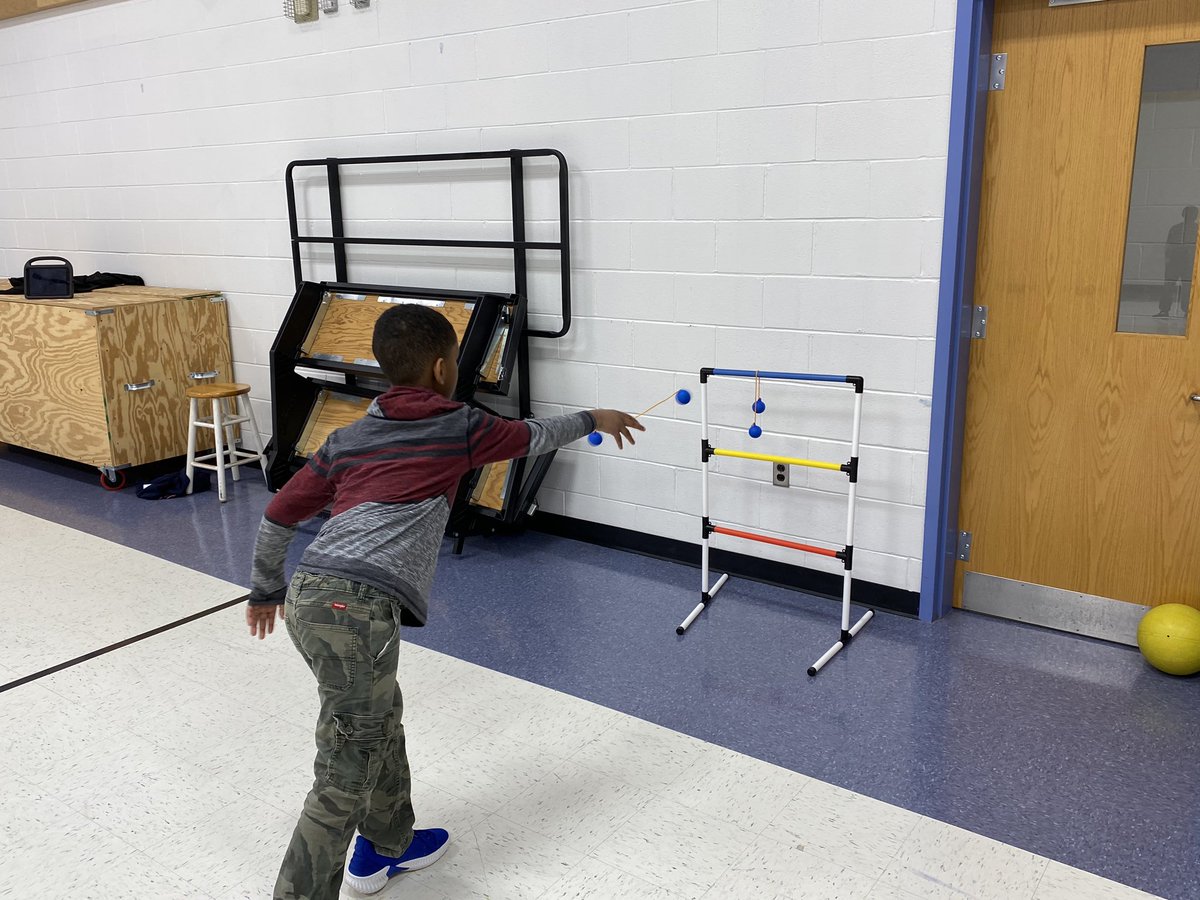 SCJenRyan's tweet photo. Inside recess is a drag. But not @SwansCreekES. We got a new activity to help us get through those long winter days. #WeAreSwans https://t.co/olhmmTYnAK