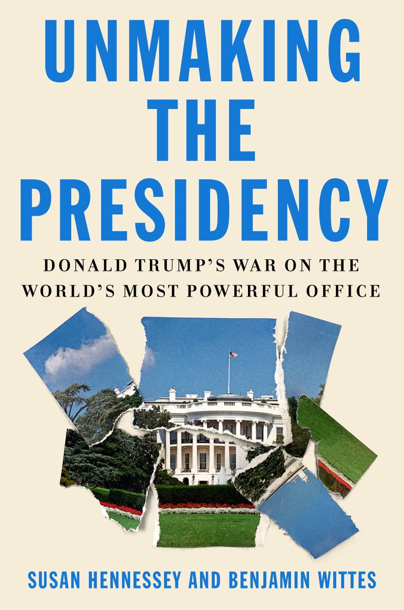 ColumbiaCAPI's tweet photo. Please join us on January 23 for a lunchtime discussion with the terrific Lawfare editors Susan Hennessey and Benjamin Wittes at Columbia Law School to discuss their new book - Unmaking the Presidency.  

January 23, 2020 - 12:10 pm - Room JG 104 https://t.co/KMj2c03t62