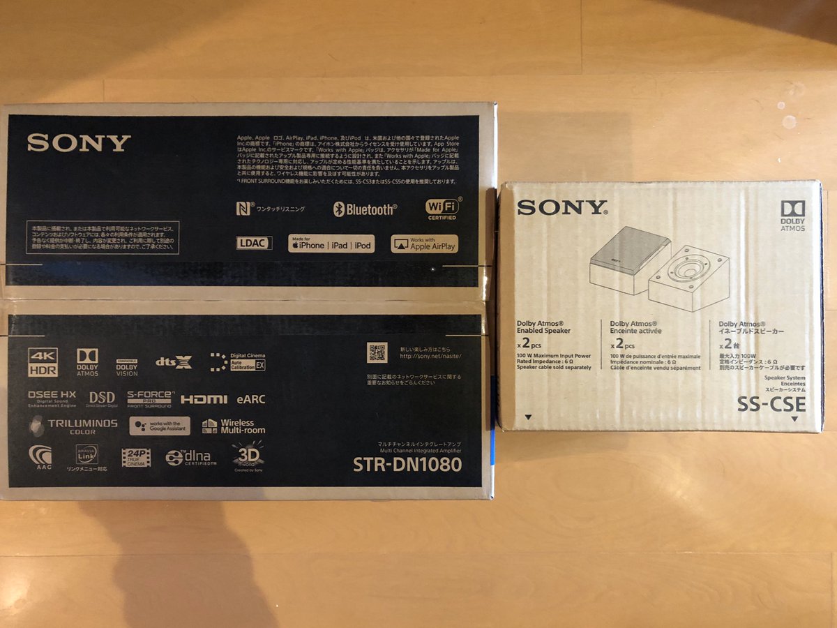 skichi01's tweet photo. ใใใผ๏ผใใใงใขใใขใน็ฐๅขๆดใใใใใ#SONY #STRDN1080 #DN1080 #SSCSE https://t.co/676isPFCaR