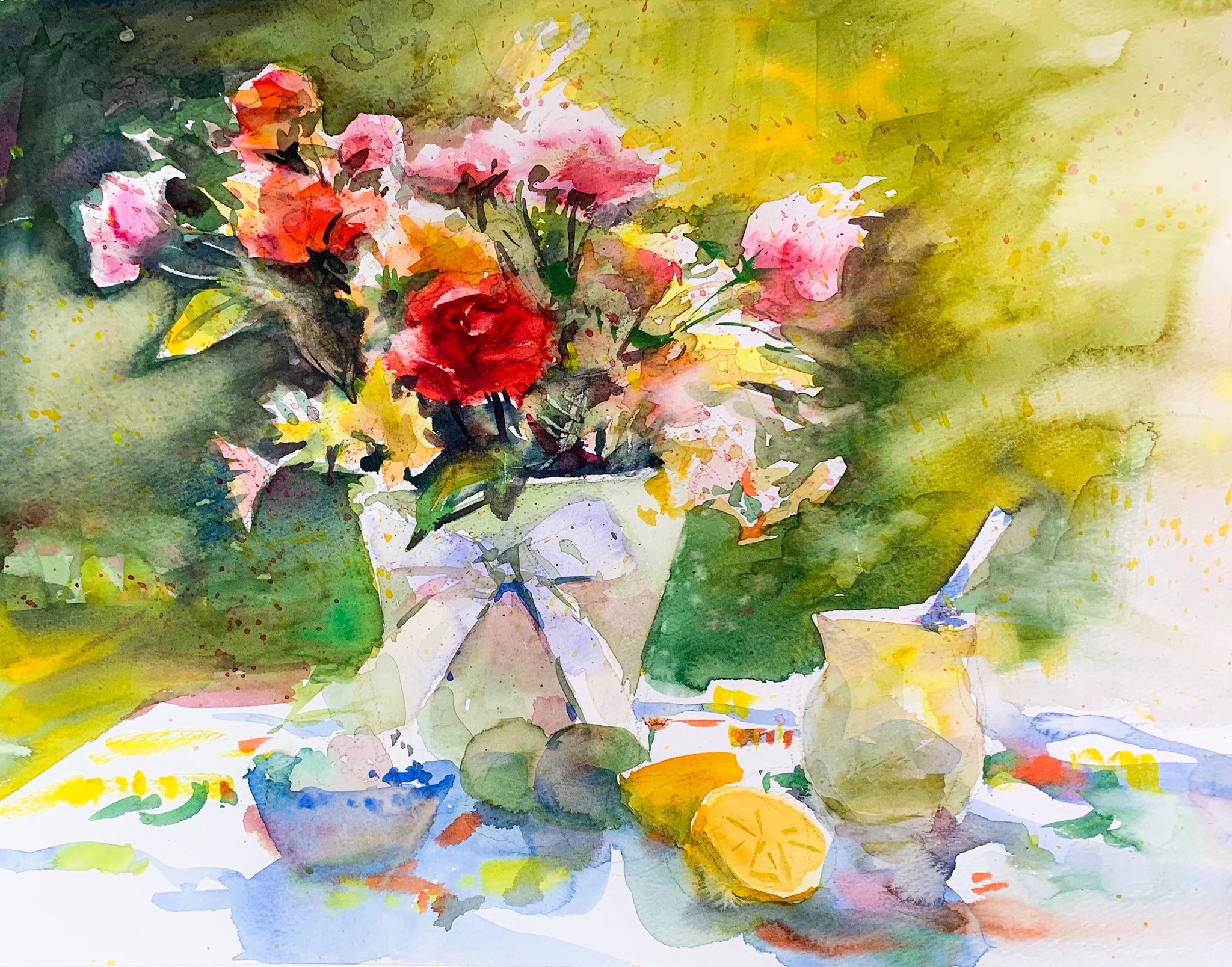 Watercolor by Shibasaki🎨柴崎春通 on X: 
