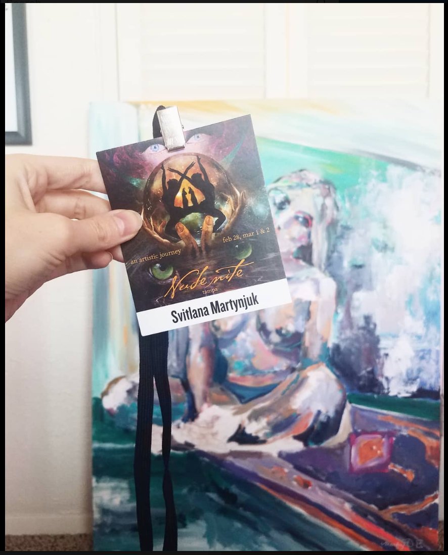 nudenite's tweet photo. Last years Badge worn with pride.  Thank you to the many artists who submitted work - Jury results just released! The art submitted was incredible. #nudenite https://t.co/DJPY962dSo