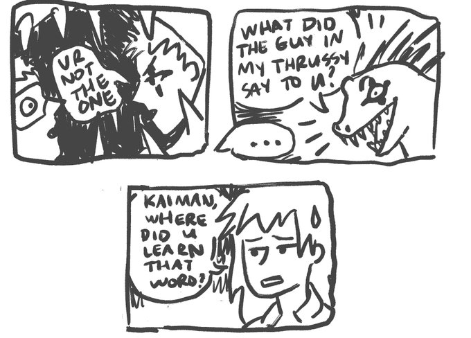 this is garbage but Please watch dorohedoro 
