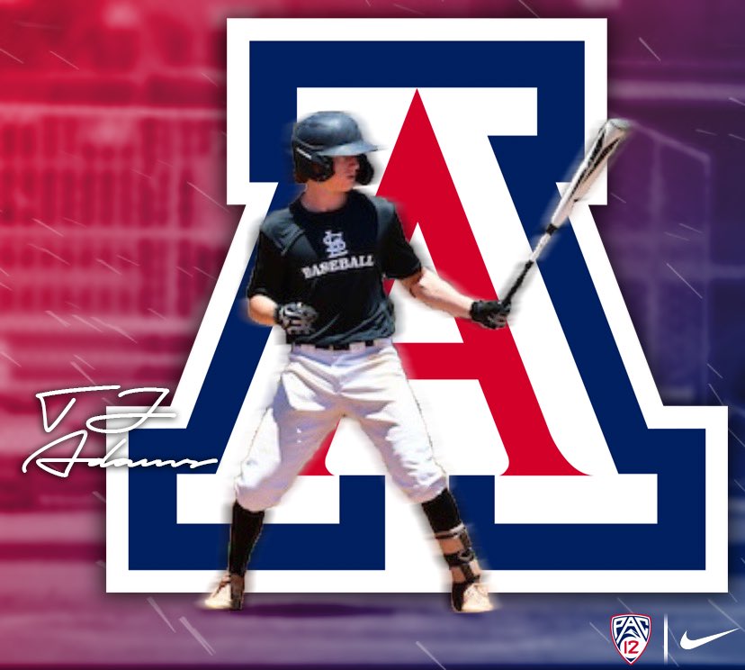 tjadams23's tweet photo. Extremely thankful and excited to announce that I have committed to play baseball at the University of Arizona! Thank you to my teammates, coaches, friends, and family who have helped me along the way! #beardown 🐻 https://t.co/nJweyAISOA