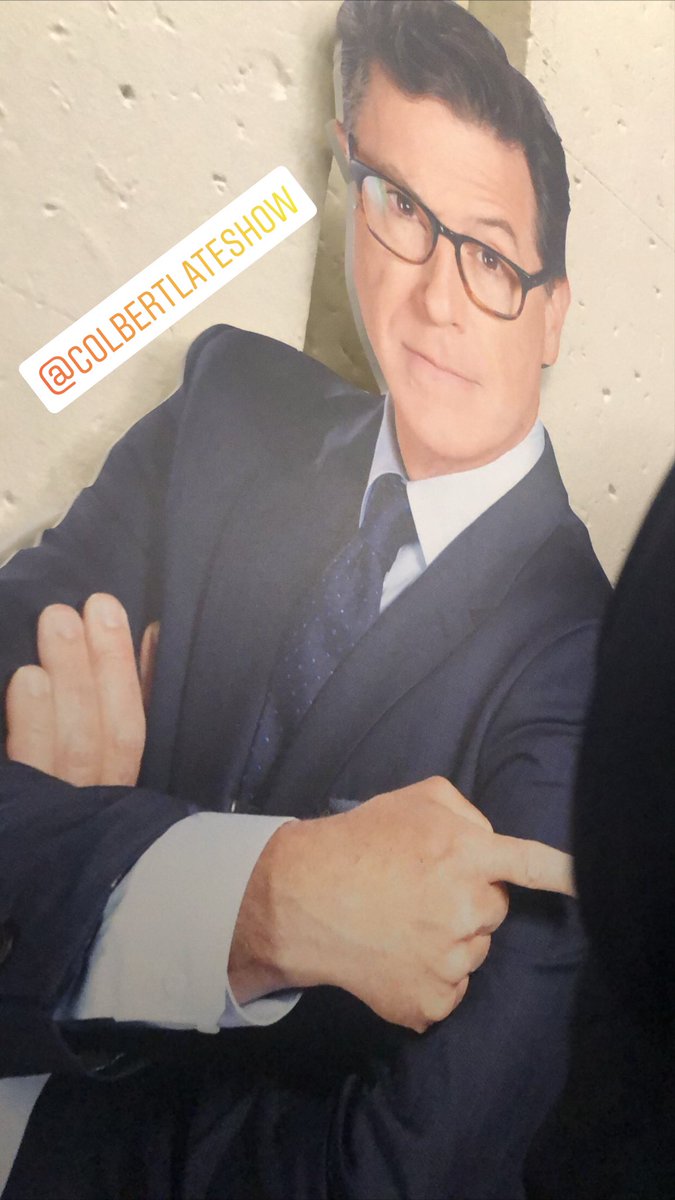 About to watch the debate at <a href="/colbertlateshow/">The Late Show</a>