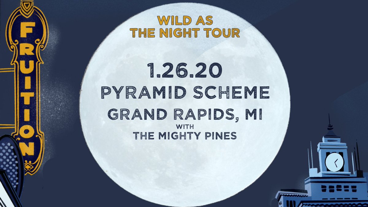 Less than two weeks till <a href="/fruitionpdx/">Fruition✨</a> big album release show at <a href="/pyramidschemegr/">The Pyramid Scheme</a> in Grand Rapids! Do you have your tickets? $15 advance/ $20 day of show

bit.ly/2K28Xqe