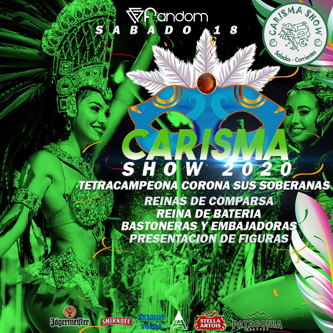 FandomNightClub's tweet photo. SÁBADO 18 🔻FANDOM 
CARISMA 2020🔥 https://t.co/htYmTi9JkF