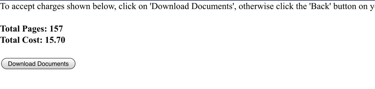 Sorry it will cost you $15.70 so either be patient or buy your own copy because I’m kind of over taking crap for taking my time to read the filings before tweeting them.Don’t be ungrateful that shit annoys me https://ecf.dcd.uscourts.gov/doc1/04507603715?caseid=191592