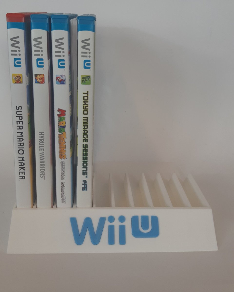 The new products keep on coming.  Wii U Game stands now available.
#3DPrinting #WarpZoneCanada 

warpzonegames.ca/product-page/w…