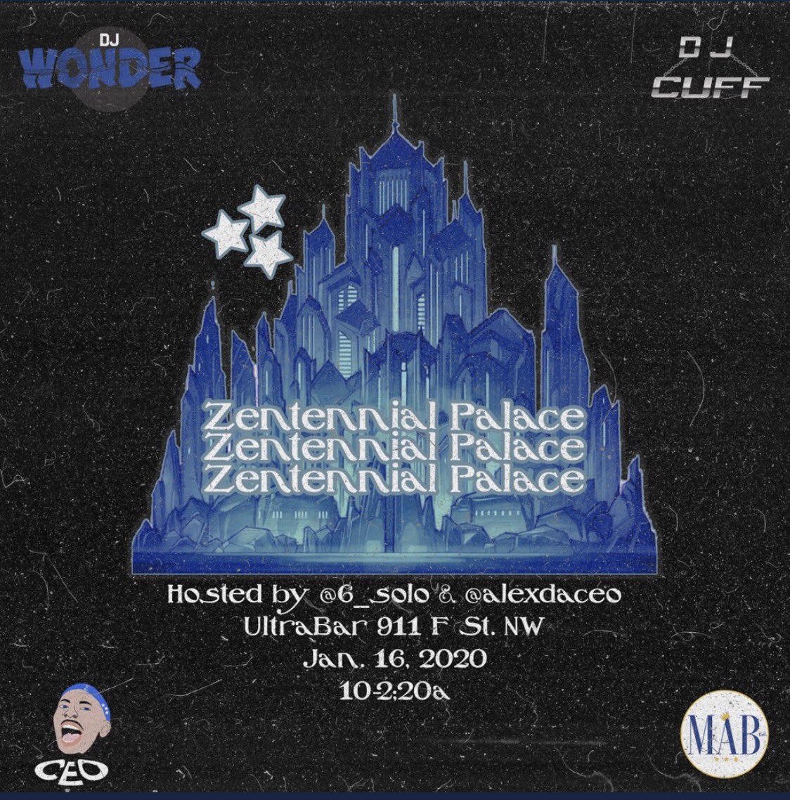 #RidewiththeMAB🤘🏽 at Zentennial Palace for a can’t miss FINER affair in Washington, D.C. at UltraBar nightclub (18+) 💙🕊

Link in <a href="/gomabent/">👑 MAB Ent. 👑</a> BIO!