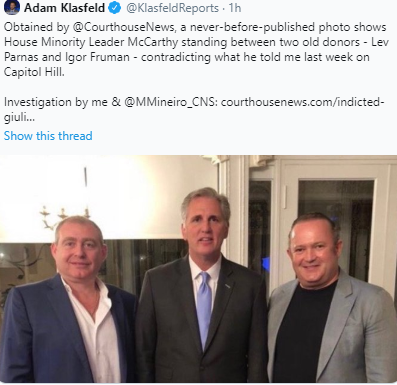 Democracy_911's tweet photo. @GOPLeader #KievinMcCarthy... do you still not recognize these 2 guys? These 2 guys who were heavy donors to you? #LevParnas #IgorFruman aka #LevAndIgor.
#WhiteHouseComplicit in conspiracy to kill #USAmbassador #Yovanovitch & #MichaelCohen lawyer, #LannyDavis https://t.co/uutvkGcGeH