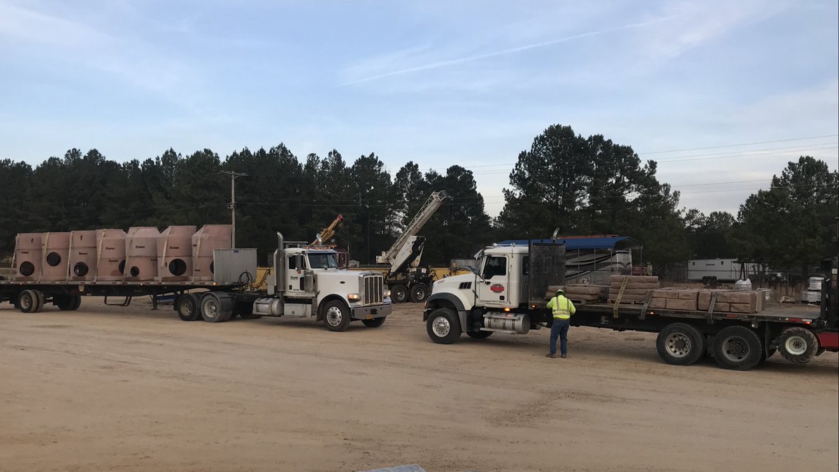 WETPINE's tweet photo. From the deepest sewer manholes, to the smallest of retaining wall jobs @ Dunn Utility Products we have you covered. Give us a call on you next project.   #gettingItDUNN https://t.co/3MgxYyM8et
