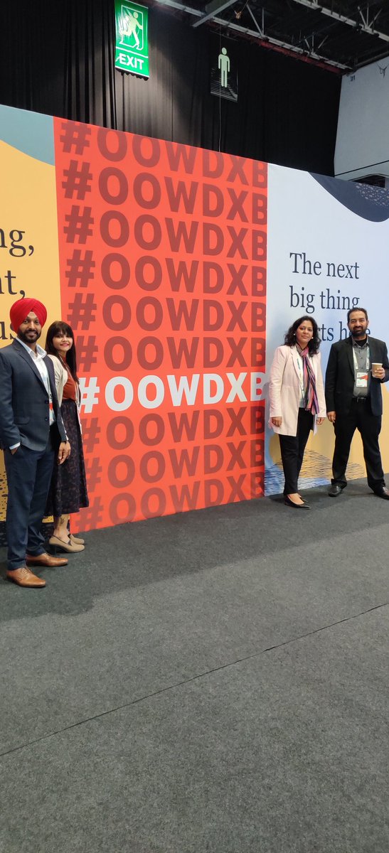 f5f15d44dbd9454's tweet photo. #OOWDXB #nagarro #oracleteam #erp
#Day2 https://t.co/R47bmjEgYh