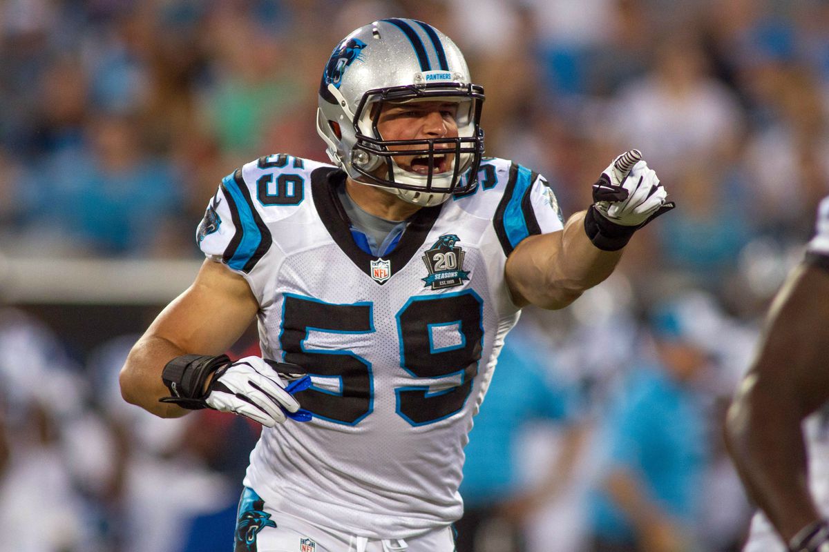 amaze652's tweet photo. Luke August Kuechly Jr 
#CaptainAmerica #CaptainLuke
#59
Awesome player an #IDPFF mainstay always tops in tackles played with fire and determination enjoy retirement always loved watching you play and winning #FantasyFootball Championships with you on my roster. https://t.co/rUg0QRtlp7