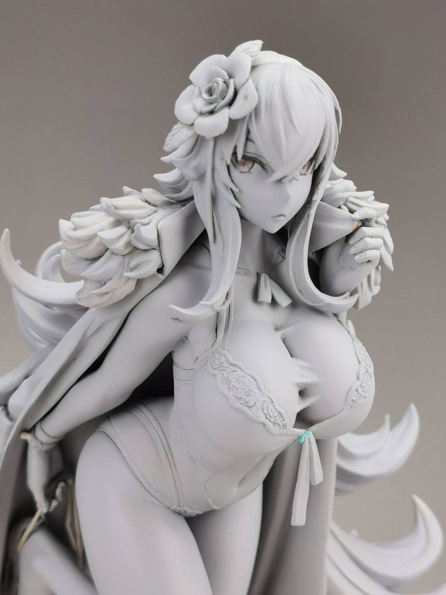 123_agk's tweet photo. #碧蓝航线 #アズールレーン #AzurLane #ツェッペリン  #砂浜のウルズ #wf2020w 
本体。。。やっと完成した。。。 https://t.co/RB6Tc6qhzt
