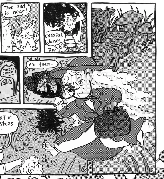 #PortfoIioDay I'm Ashley Robin Franklin! I'm a queer cartoonist &amp; illustrator based in Austin, Texas. I love drawing mushrooms, cute queers, spooky things, &amp; loads of other stuff! Email to work with me! ??✏️ 