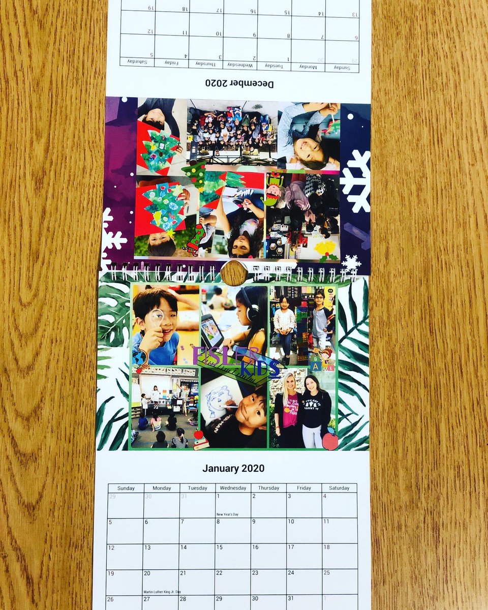 KellyBiller's tweet photo. How blessed are we to have a wonderful, helpful, caring classroom aide! G5 ❤️s Mr. Peter! He created a personalized calendar for each student! https://t.co/LCkbLeMhMI