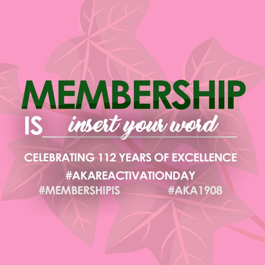 LiteracyPearls's tweet photo. #MembershipIs interdependent #wehelpeachother #sisterhood #AKA1908 https://t.co/eMacvEm9wx