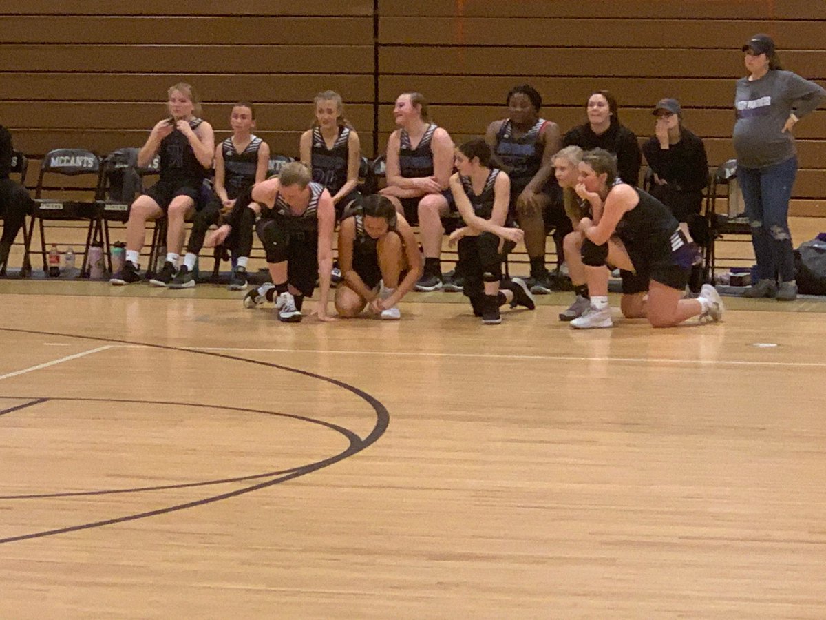 RCEMiddle's tweet photo. Congratulations to our 8th Grade Girls for earning a big win over McCants tonight! #LadyPanther💜 #teamRCE🐾 #RCEhoops🏀 #roadwin #standfirm https://t.co/gmHeFFqohD