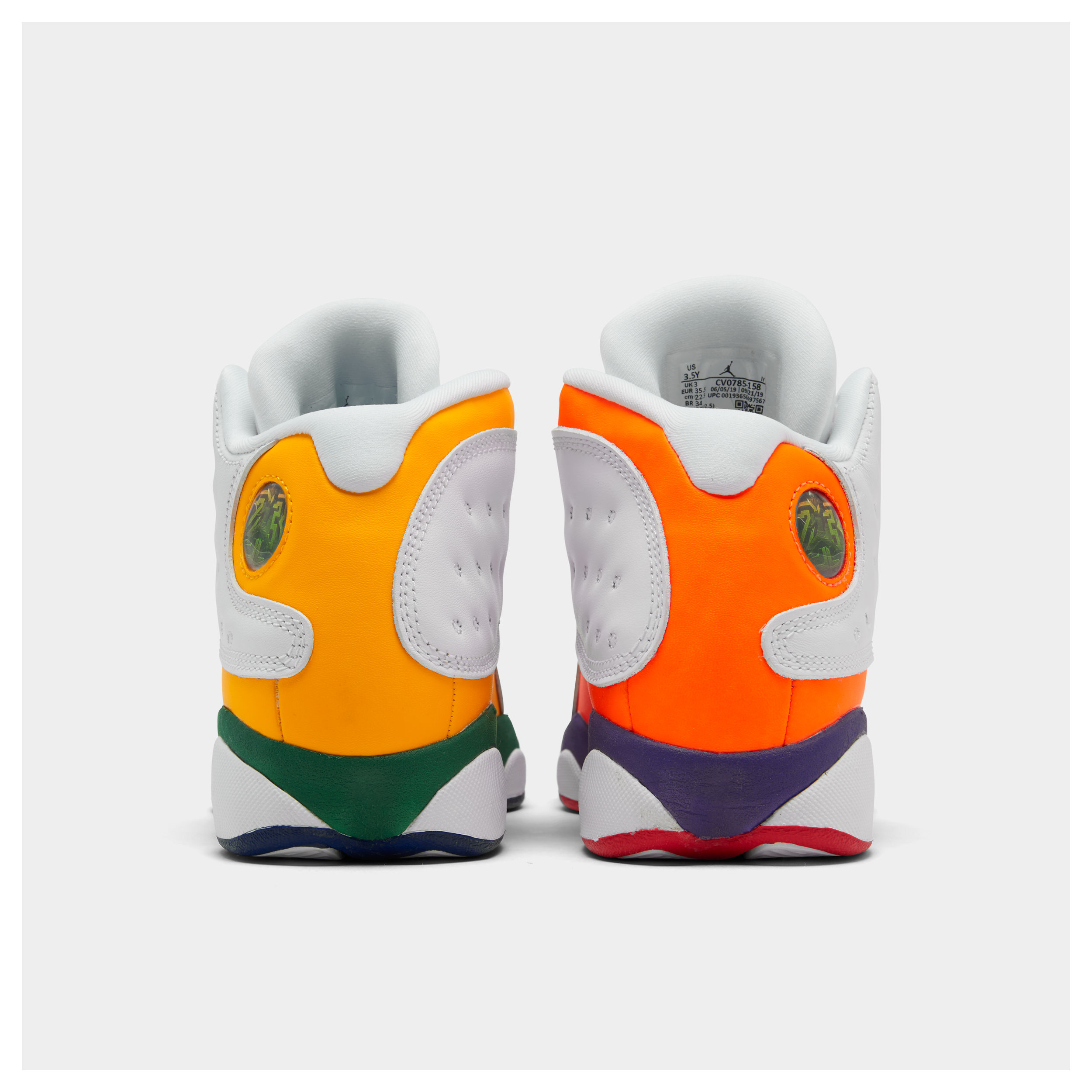 US11 on X 01 30 BOYS BIG KIDS AIR JORDAN RETRO 13 WHITE BLACK COURT PURPLE TOTAL ORANGE https t KYQMkjs0lh X