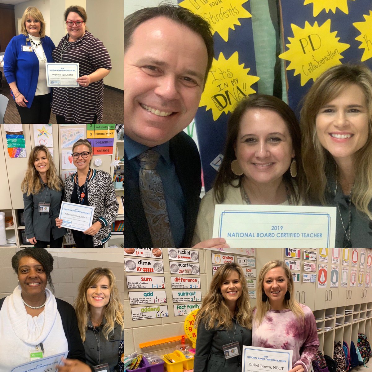 mjshields's tweet photo. Working in Tuscaloosa today and stopped in some @TCSBoardofEd and @tcss_schools schools to celebrate a few new NBCTs!  Each one has an inspiring #NBCTstrong story! #HoltElementary #VanceElementary #CentralElementary #WestlawnMiddle @ALSDEdotEDU @alnbctnetwork https://t.co/i62d9b0cE4