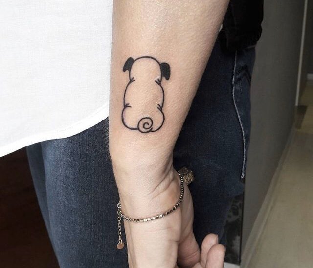 badisontweets's tweet photo. thinking about getting this tattoo, where though? open to suggestions #puggin https://t.co/4SMpbEmjNi