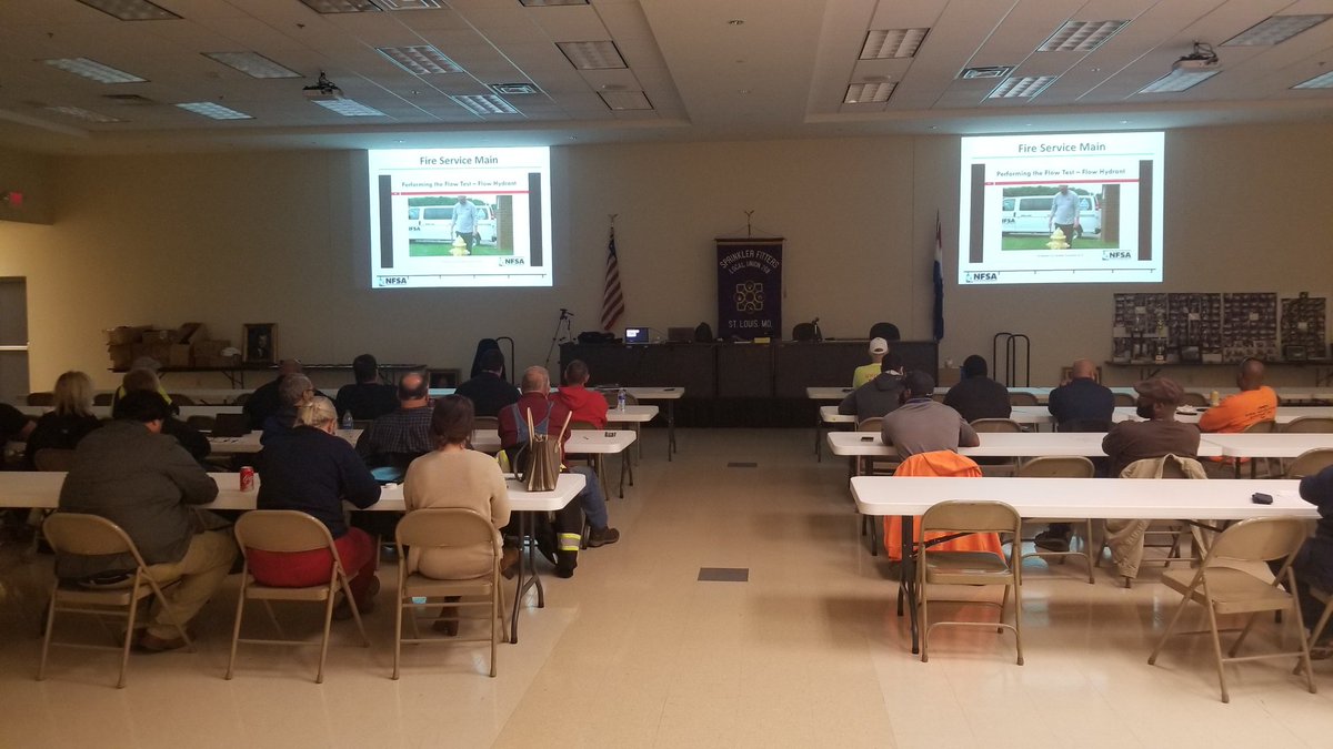 Talking about 5 year ITM requirements with some local contractors. 
Great group with some great interaction. <a href="/thop264/">Terin Hopkins</a> <a href="/CRFSASSOC/">NFSA Capital Region Chapter</a> <a href="/NFSAorg/">NFSA</a>